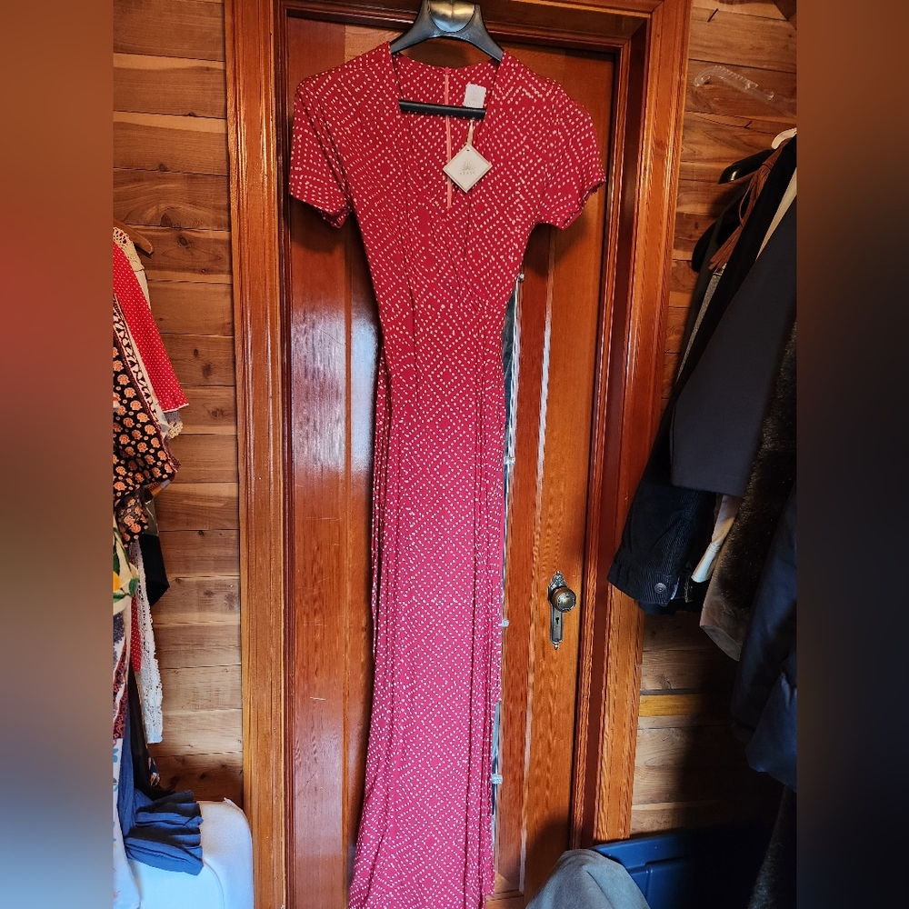 ABASK NWT Monique Wrap dress S